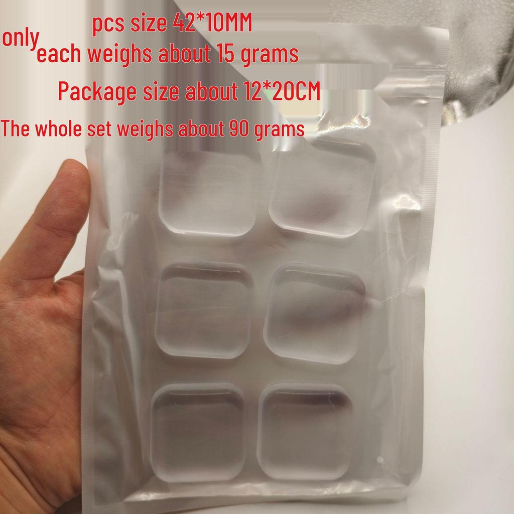 High-Transparency Anti-Collision Door Stopper & Silent Silicone Buffer Pad