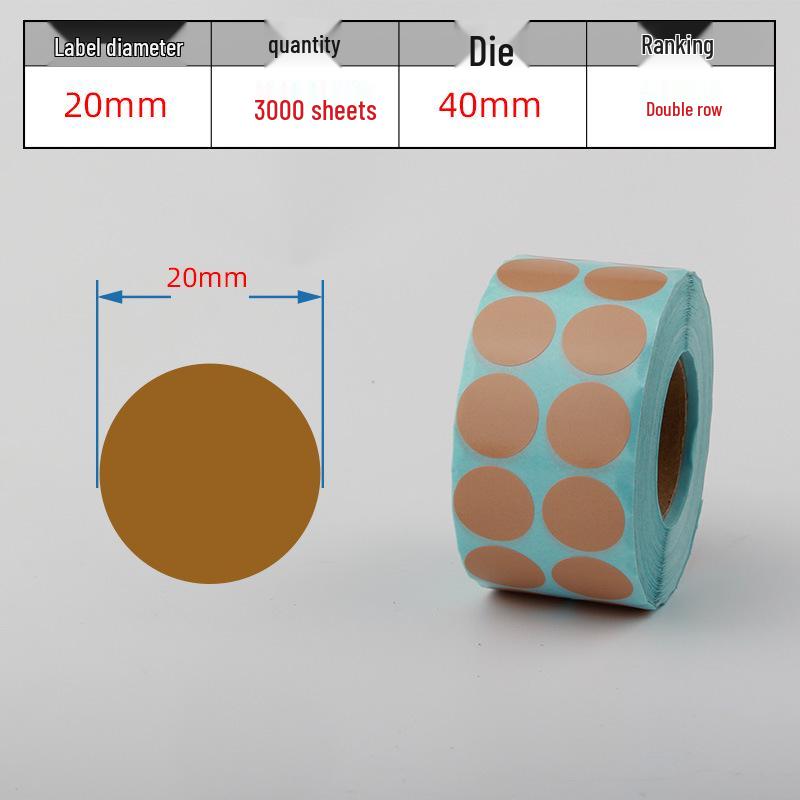 Waterproof Adhesive Thermal Barcode Stickers - Various Sizes