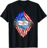 Argentina Shirt USA Argentina Flag Argentine Argentinian T-Shirt