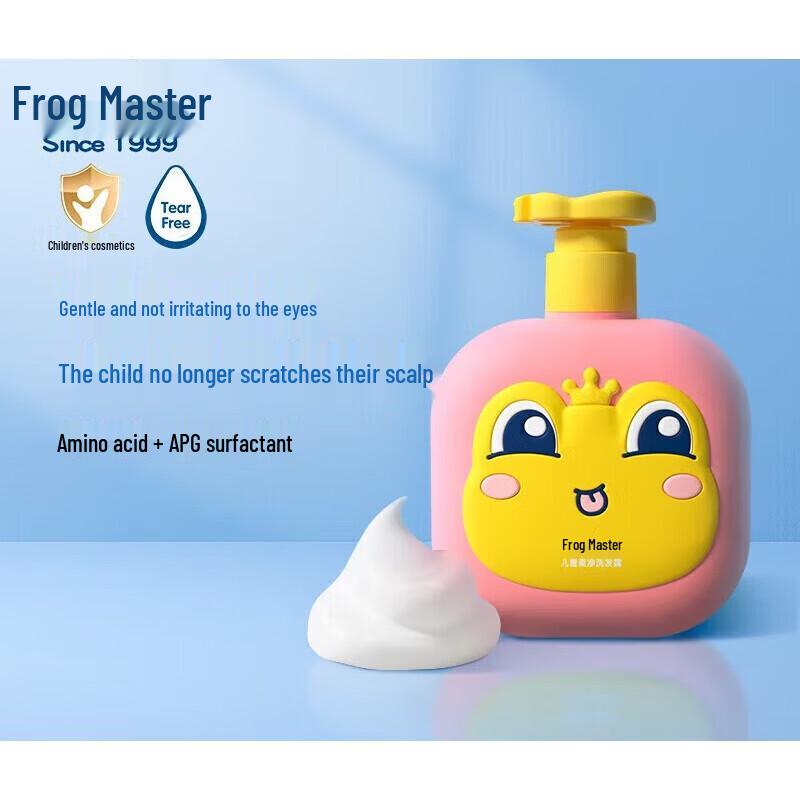 FROGPRINCE Colorful Fruit Kids Shampoo & Body Wash Set