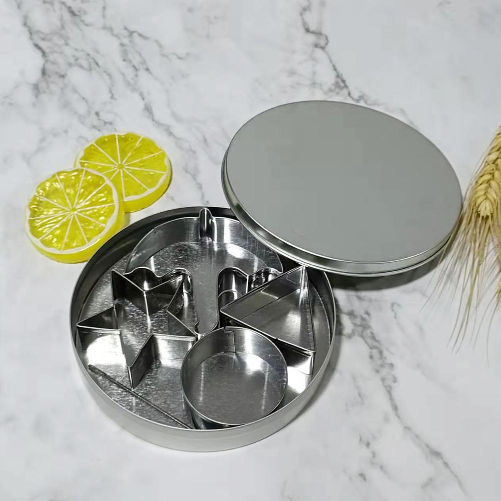 Korean Sugar Cookie Mold Candy Maker Biscuit Stainless Steel Game Kit For Squid TV Fans Interactive Party And Popular Korean Gam