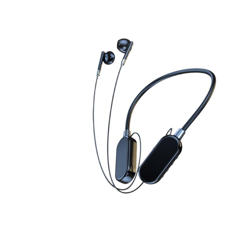 K02 Bluetooth Neckband Headset: Multifunctional, Noise Cancelling, Long Battery Life, High Sound Quality, Universal Fit for Sports and Mobile.