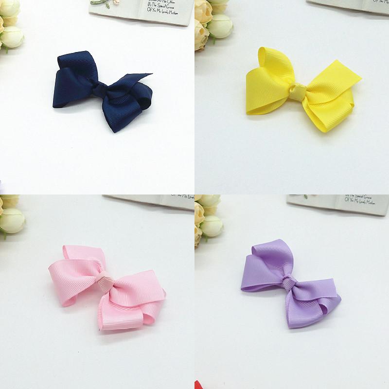 Childrens Hair Handmade Accessories Rose Pink Ribbon Butterfly Toddlers Headband