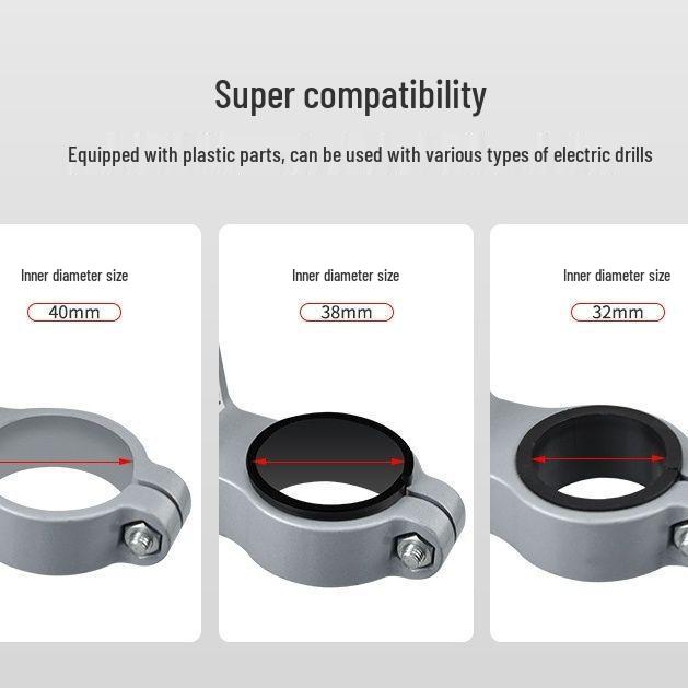 Multifunctional Hand Drill Stand: Converts Electric Drill To Bench Drill with Mini Pliers