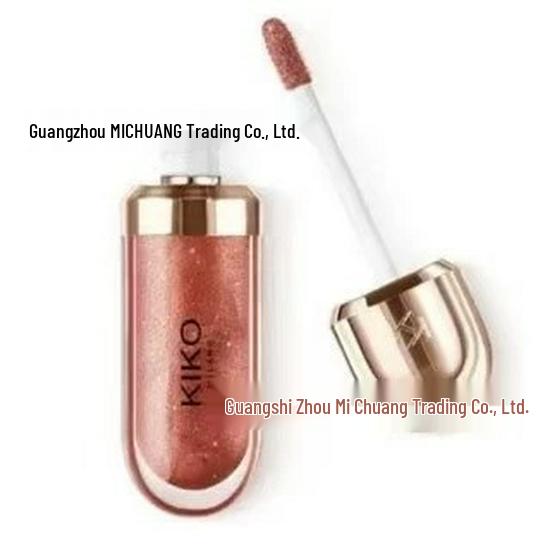 KIO Double-ended 103 Lip Gloss: Mirror Finish, Single-ended 3D Lip Glaze, Long-lasting, Non-stick, High Quality.