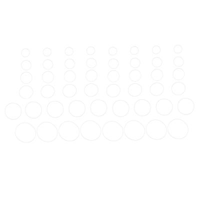 49pcs Watch O Ring Watch Back Gasket Watch Waterproof Insulation Seal Washers Repairing Tool Kit