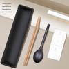 Commercial Carbonized Bamboo Chopsticks & Spoon Set