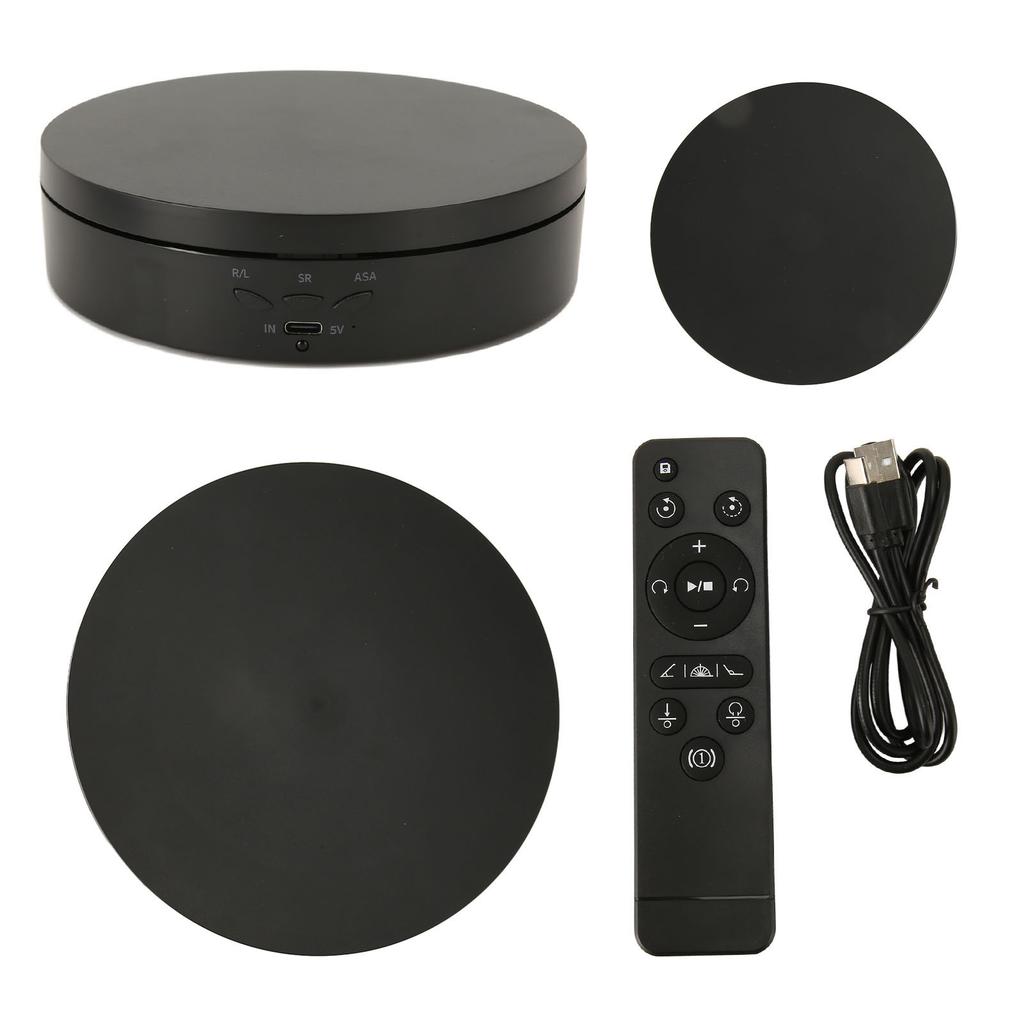 Motorized Rotating Display Stand 3 In 1 Adjustable Speed 22.0lb Capacity 360 Degree Electric Rotating Turntable with