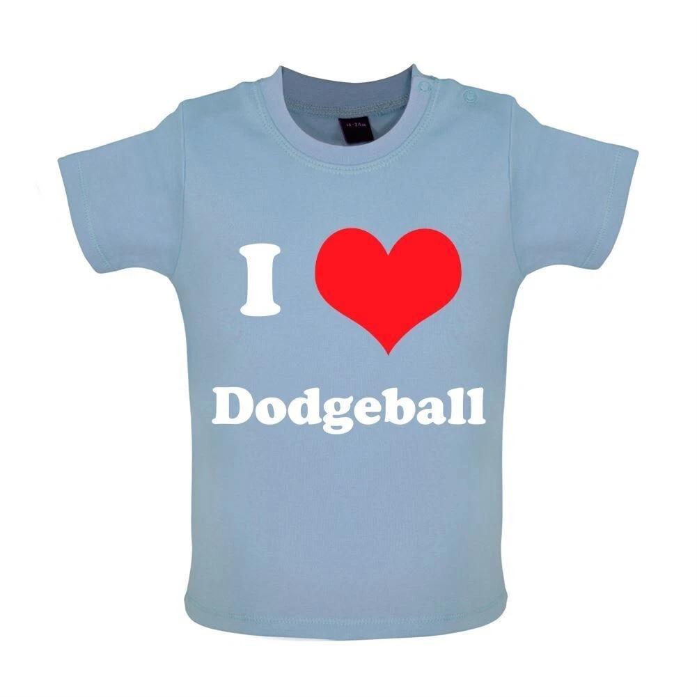 I Love Dodgeball - Baby Kids Boys Girls Unisex T-Shirt / Babygrow 100