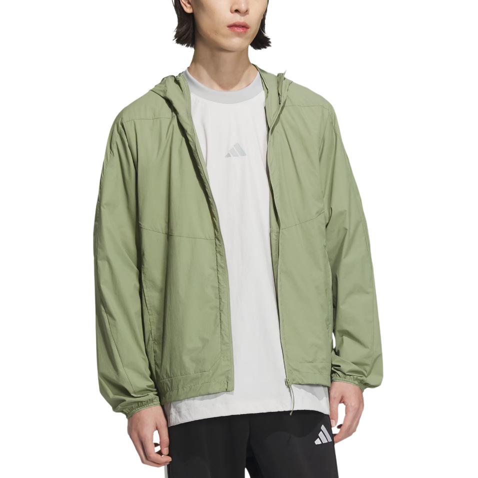 adidas CITY ESCAPE Jacket Men's Tent Green JZ8403