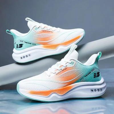 Men's Shoes, New Summer Mesh Ultra Light Running Shoes, Sports Shoes, Breathable and Shock-absorbing Soft Soled Shoes