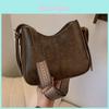 Stylish All-match Women's Bucket Bag Soft Touch Fabric Classic Vintage Design