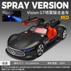 Spray 1:24 Mercedes Benz AMG Vision GT Gran Turismo Concept Supercar Alloy Diecast Model Car Home Decoration & Computer Desktop