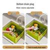 Multi-functional Kitchen Sink Draining and Washing Basket for Vegetables, Fruits, Rice, and More