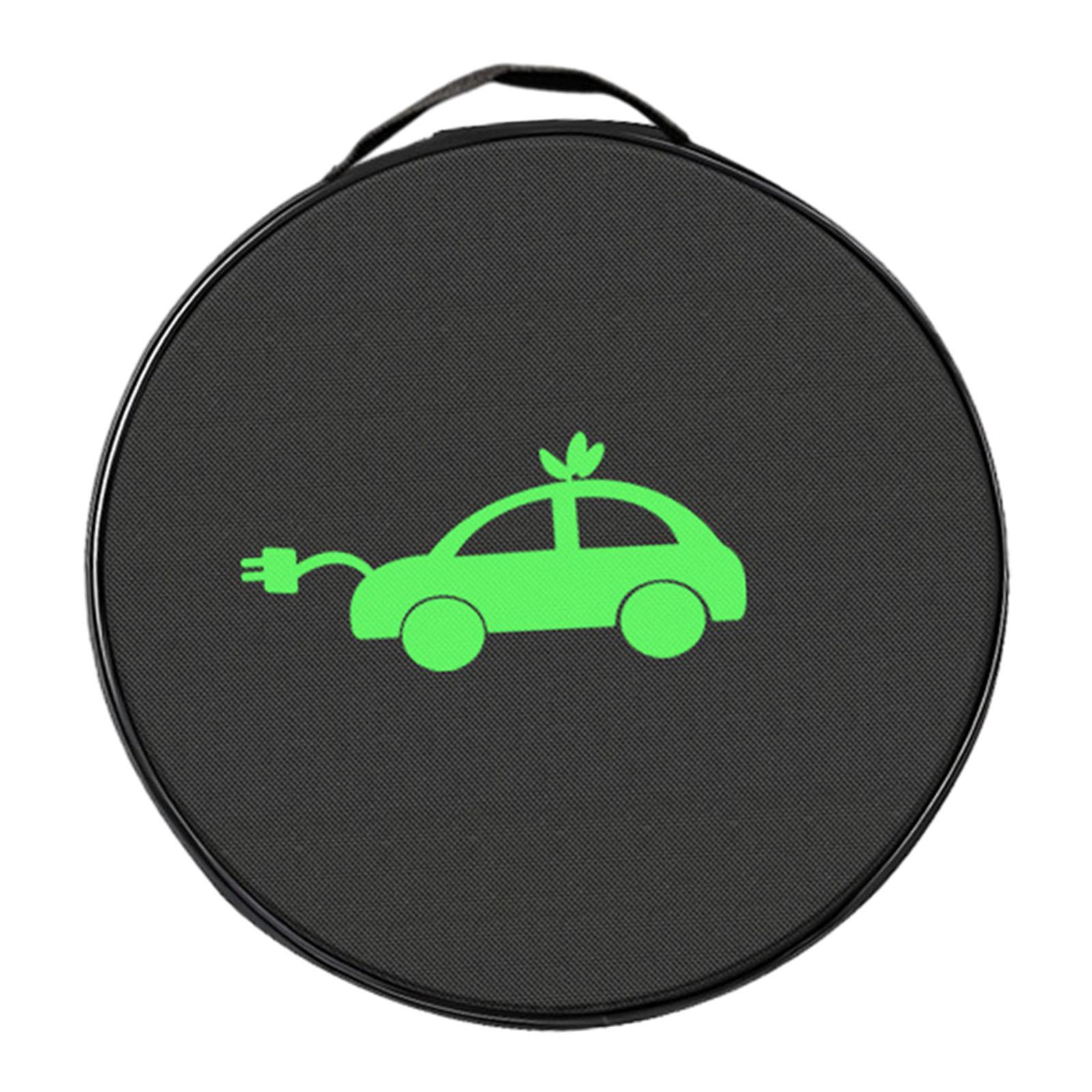 

Сумка для хранения кабеля зарядки электромобиля, чехол для кабеля с ручкой, органайзер для хранения шнуров, органайзер для кабеля электромобиля для электромобиля