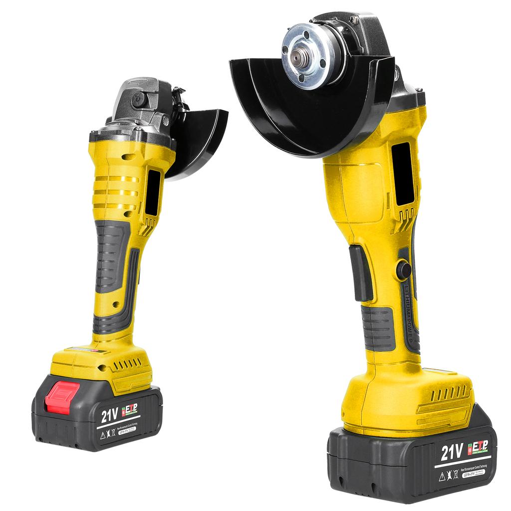 21V 125mm M14 Angle Grinder Brushless Motor Electric Grinding Tool Multifunctional Lithium Cutting Machine Utility