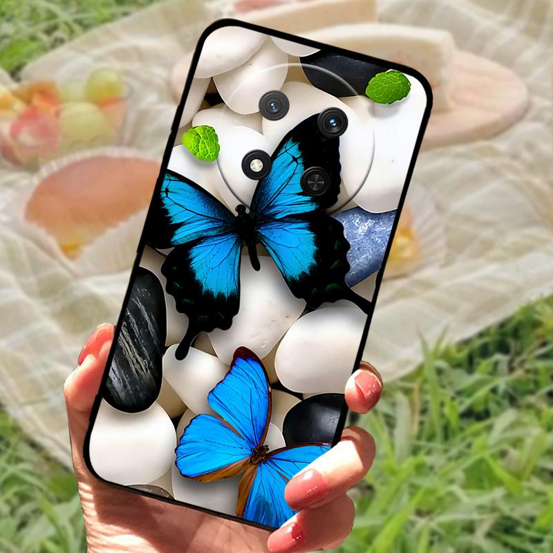 Etui Do Huawei Honor Magic7 Lite 5G Miękkie Silikonowe TPU Pokrowiec Na Telefon Dla Honor Magic7 Pro Fundas Magic 7 Odporna Na Wstrząsy Osłona Zderzaka