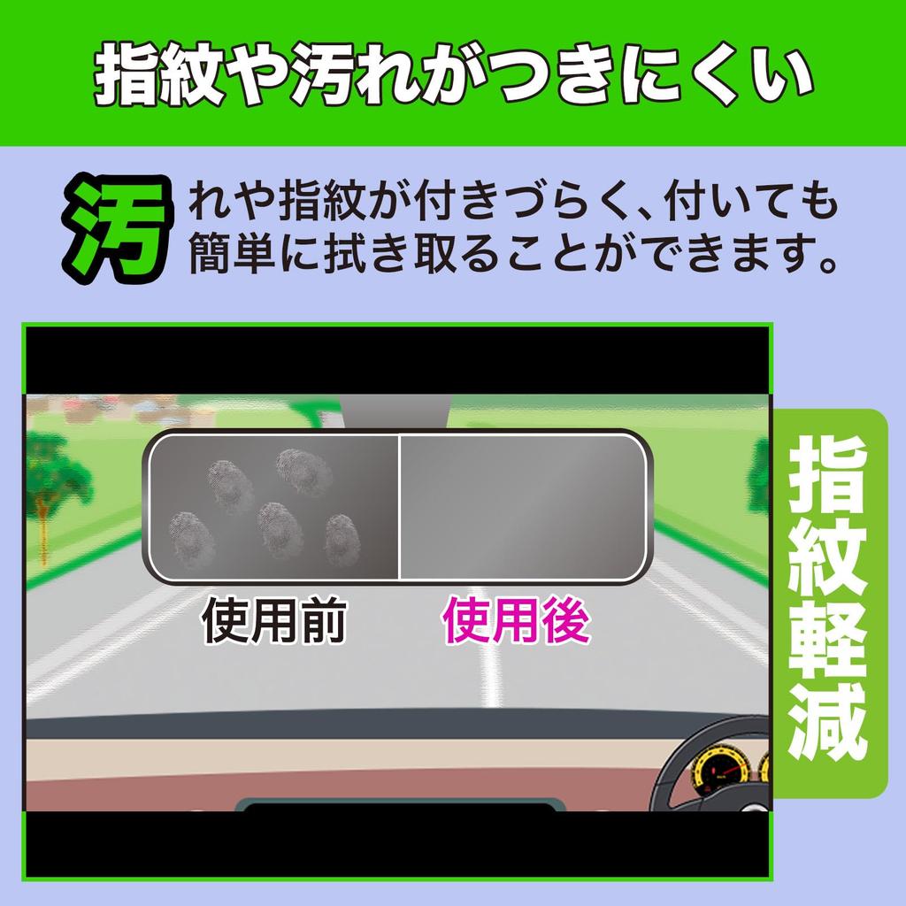 MotoMoto Film UNE AKT-55H Pro Car Dash Cam Glass Film (Ultra Thin Fiber) Protective Film Reduction Reflection Made In Japan
