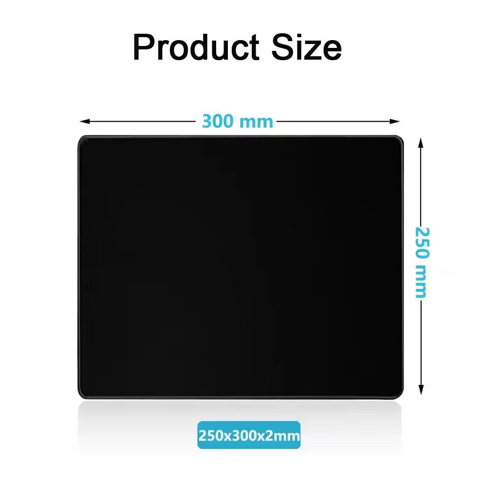 XXL Mouse Pad Black Mousepad Gamer Lager Computer PC Desk Mat Keyboard Anime Office Carpet Playmat Kawaii Extended Rug