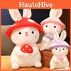 Adorable Mushroom Bunny Plush Toy For Soothing And Cuddling 35cm, Pp Cotton Filling, Anilox Ultra-soft Fur