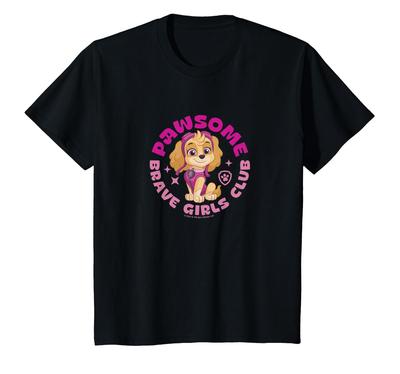 Kids PAW Patrol Skye Pawsome Brave Girls Club Cute T-Shirt