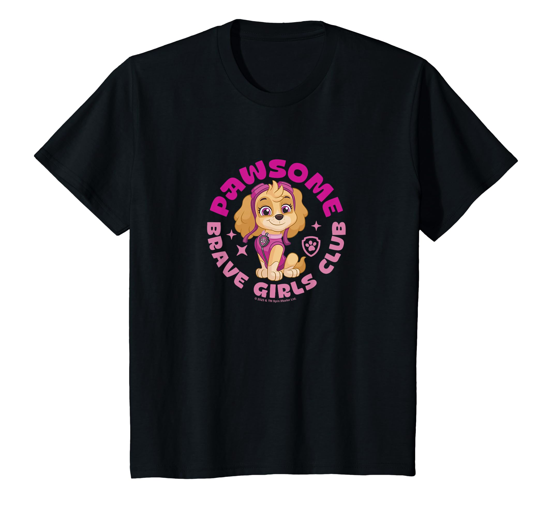 

Kids PAW Patrol Skye Pawsome Brave Girls Club Cute T-Shirt