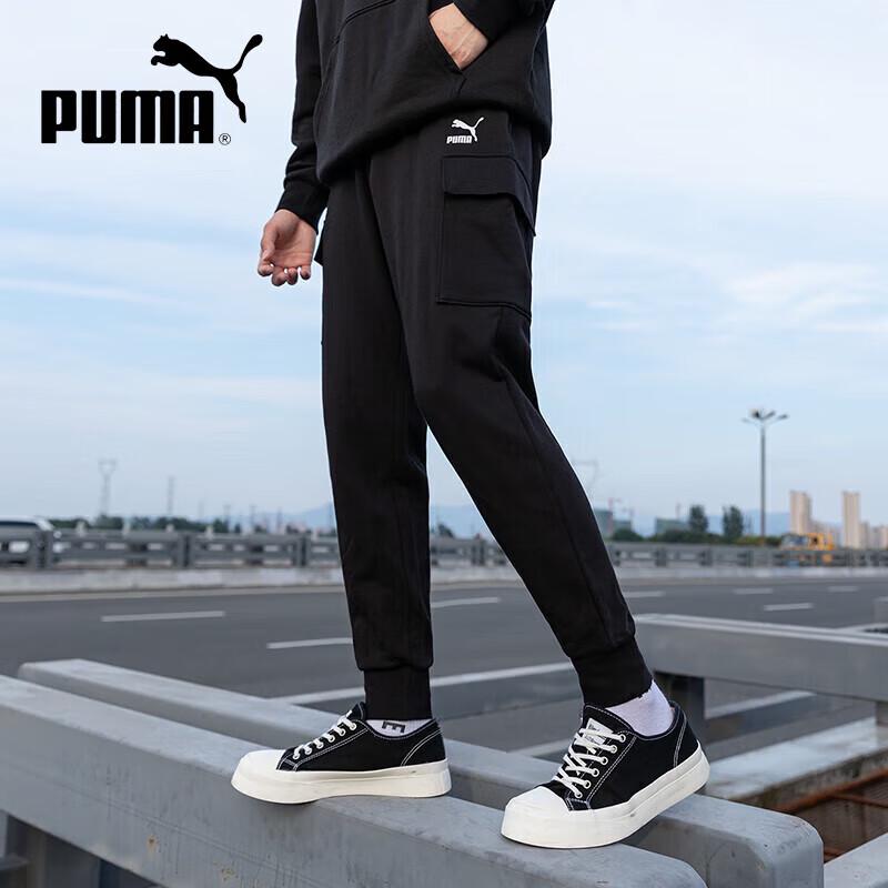 PUMA Men s Tapered Cargo Sports Pants L