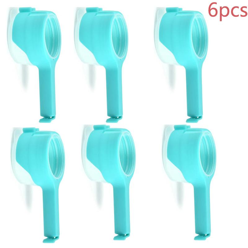 Food Preserving Bag Closure Clip Oat Dispense Spout Snack Bag Clip Moisture Seal Clip Fresh Keeping Sealer Clamp Kitchen Gadget