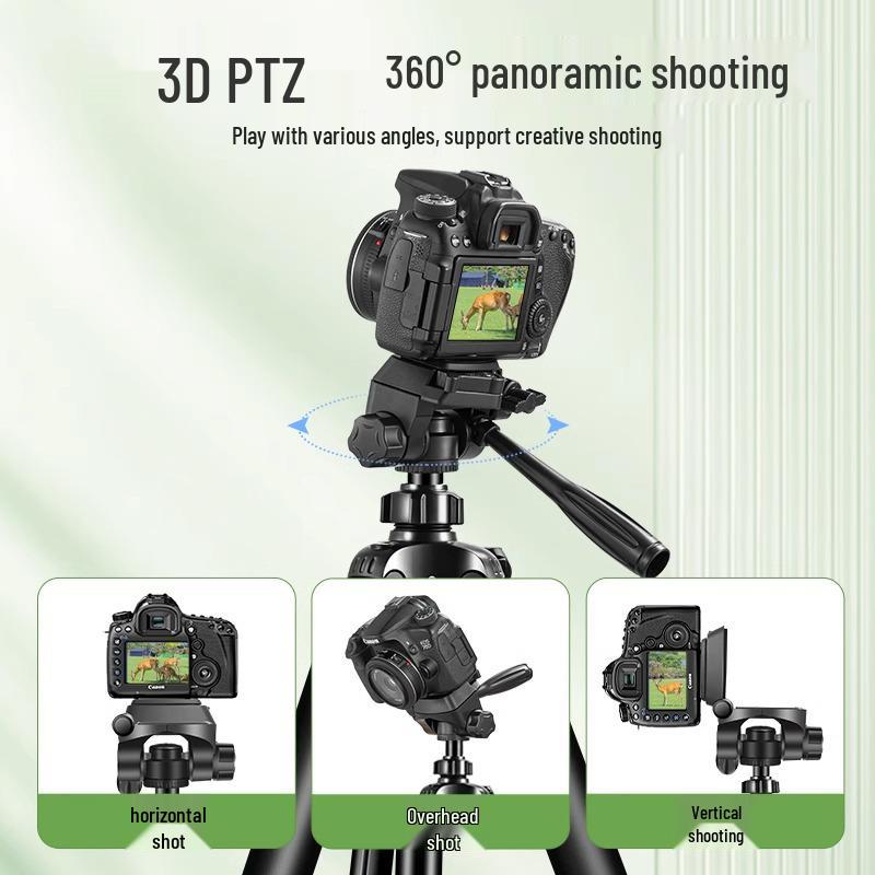 Tripod: Anti-Shake, Stable, Three-Position Setup
