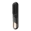 USB Rechargeable Electric Hair Brush 4-Levels Temperature Hot Comb Straightener  Straight Hair