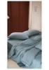 Premium Sand Washed Lyocell Tencel 4-Piece Set: Light Luxury, Machine Washable, Skin-Friendly, All-Season Bedding