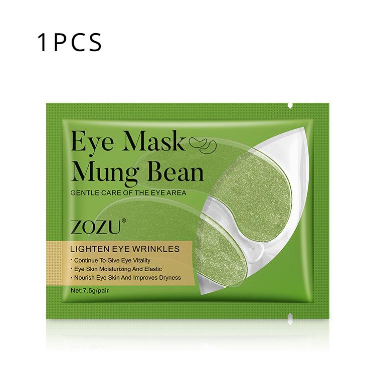ZOZU Mung Bean Mud Eye Mask Lightens Eye Lines and Bags Eye Mask Patch