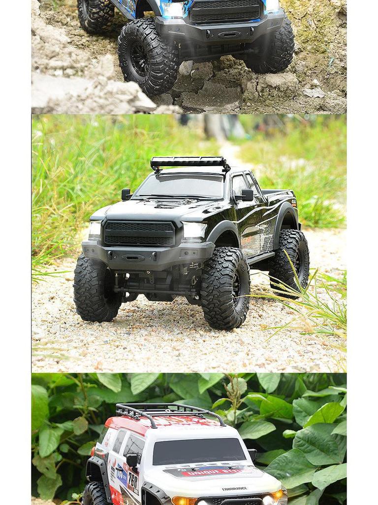 1:10 Scale Four-Wheel Drive Big Foot Off-Road Rock Crawler RC Car