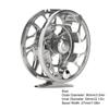 5/7 All Metal Fishing Reel Aluminum Alloy CNC Machined Fly Fishing Reel 1:1 Speed Ratio for Freshwater Saltwater