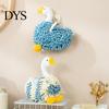 Kitchen And Bathroom Hand Towels Chenille Goose Towel, Soft Cute Fuzzy Hanging Towel for Absorbent Ball Kids Room Lovely Swan Design