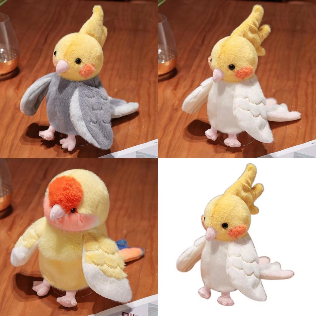 Adorable Plush Bird Hand Puppet Toy For Ventriloquism With Soft Fabrics And Colors
