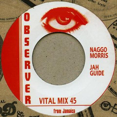 7inch Record NAGGO MORRIS - Jah Guide none Observer 1979 UK Reggae, Ska & Dub Used