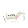Cute Dachshund Shaped Toothbrush Holder, Creative Bathroom Organizer for Family Daily Use & Home Decor