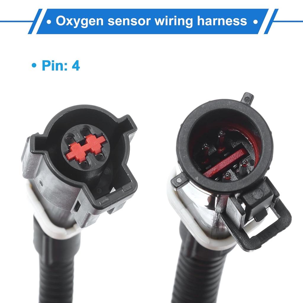4 Pin 25.78'' O2 Sensor Extension Wiring Harnesses Oxygen Sensor Wiring Harness for Ford for Mustang 1987-2009 1 Pcs