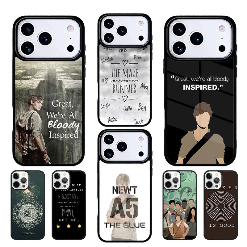 Newt Citation Le Labyrinthe Cool Coque de téléphone portable Compatible avec IPhone 17 16 15 14 13 12 11Pro Max 17 Air cover