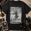 Death Archer Shirt | Memento Mori Skeleton Engraving Tee - Historical Dark Academia Art Shirt - Unisex Tshirt