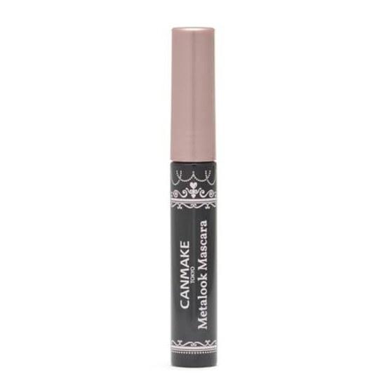 Canmake Metal Look Mascara 01 Black 4.0g Comb Clump-Free Lashes Curl Up Keep