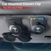 ALO1 Car Valve Glasses Holder Sunglasses Clip Accessories Interior For Tesla Model 3 Model S Model X Model Y Roadster Bonina