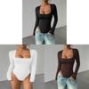 Milk Silk Long Sleeve Jumpsuit For Women With Stretch Slim Fit For Fall Season