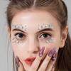 DIY Mobile Phone 3D Gem Stickers Crystal Rhinestone Sticker  Gift Nail Eyes Face Hair Body