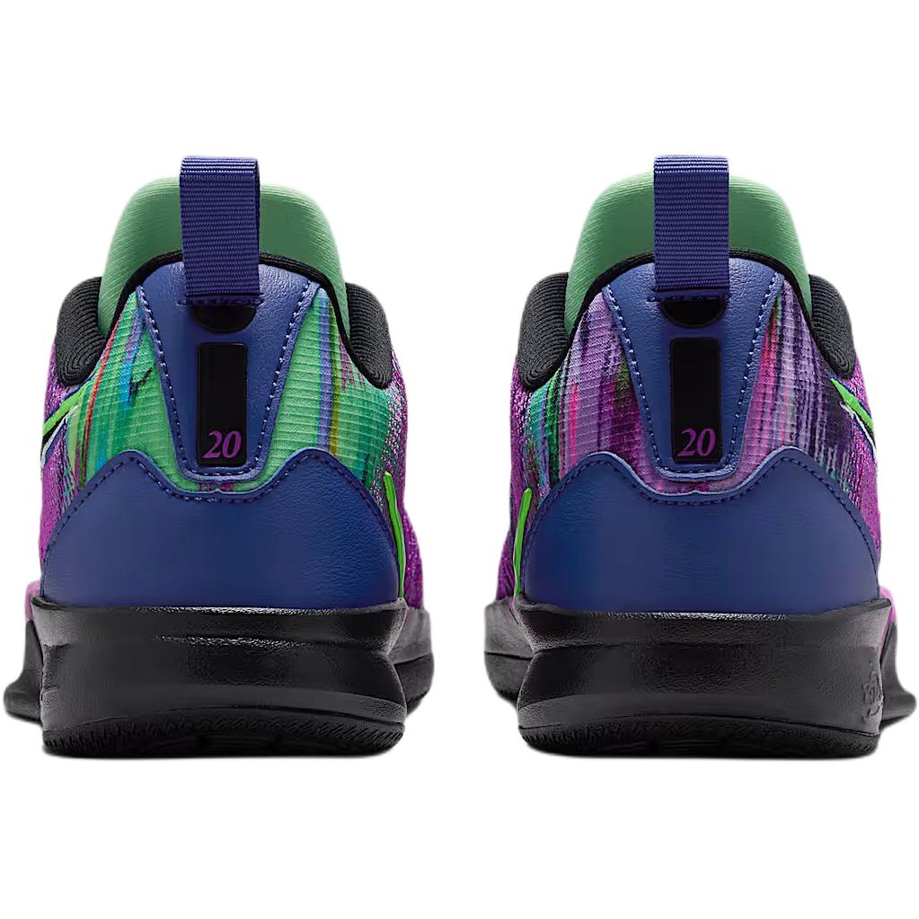 Nike Sabrina 3 Low Top Children's Basketball Shoes Bright Purple Black Unisex IB3090-500