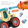 Children's Engineering Excavator Toy Set with Detachable Parts