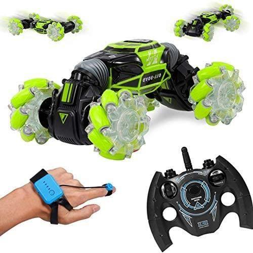 Voiture télécommandée - SHOP STORY - Twister Car Green - Tout-terrain - Batteria ricaricabile - Lumières LED