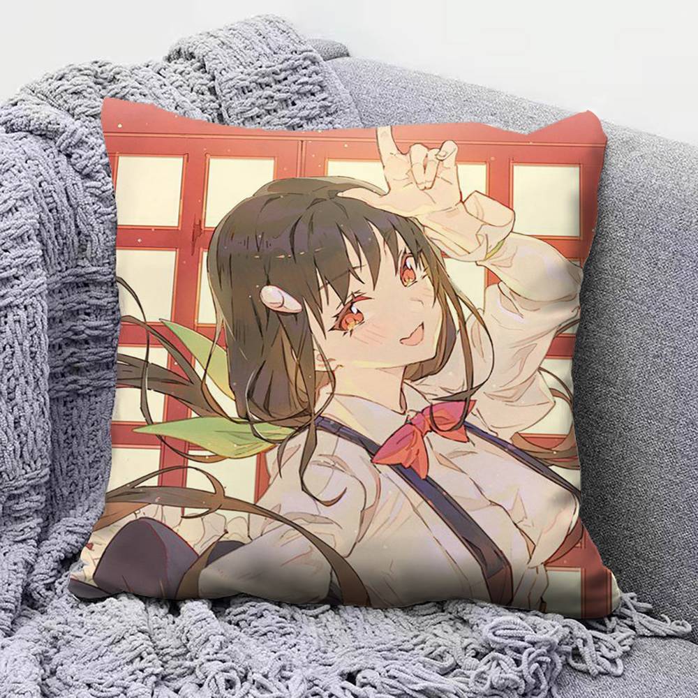 Monogatari Series Anime Home Sofa Cushion Covers And Aecorative Custom Pillow Covers
