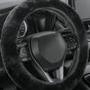 Nonslip Plush Steering Wheel Cover for Secure Hold Easy Installation for Cars SUVs Trucks Universal 14.5-15" Size